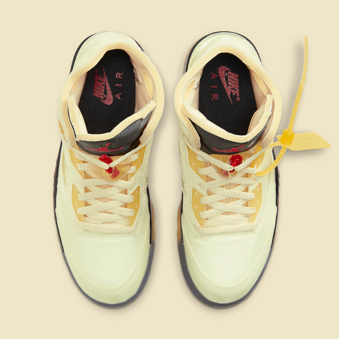 Air Jordan 5 by Off-White 2020 del diseñador Virgil Abloh para hombre y mujer