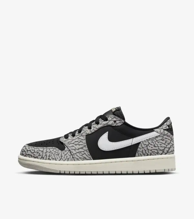 Jordan 1 Retro Low OG Black Cement