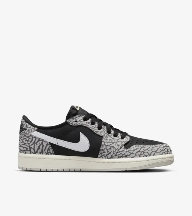 Jordan 1 Retro Low OG Black Cement