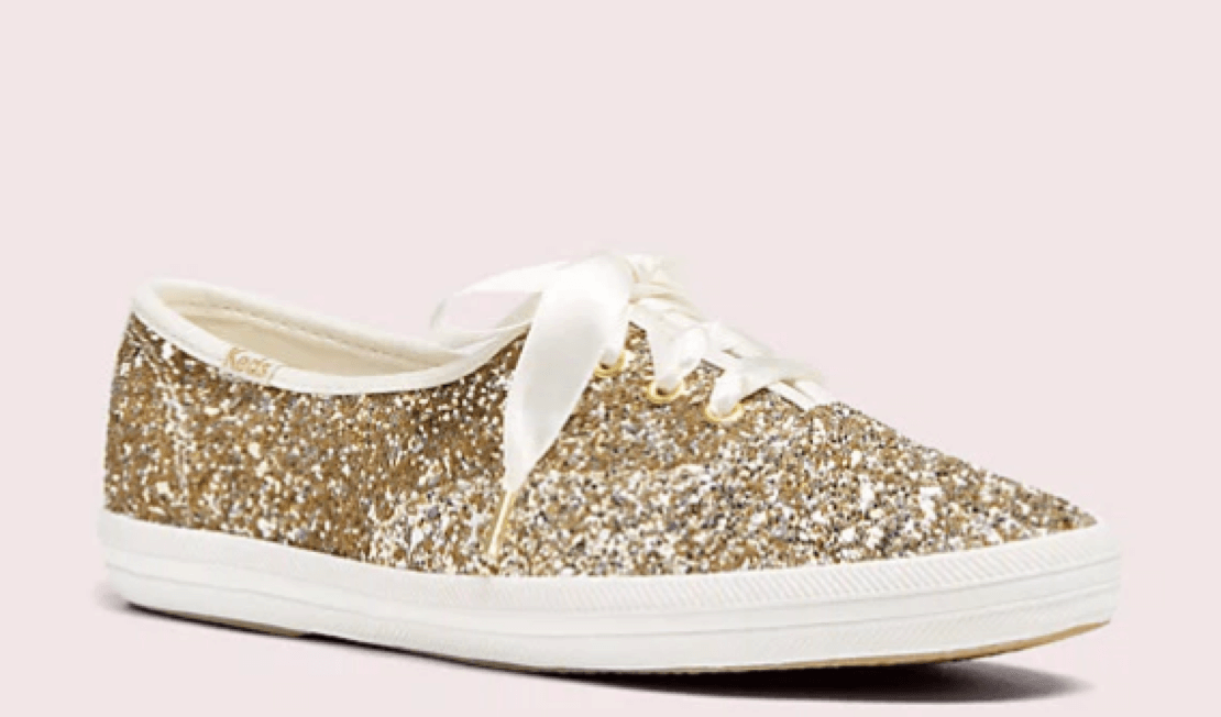 Keds x kate spade new york glitter