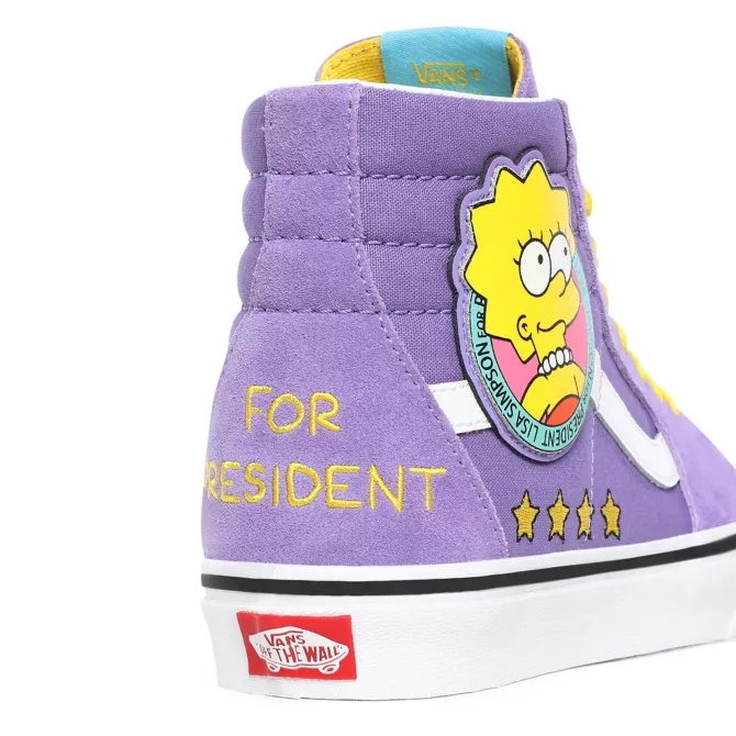 ZAPATILLAS SK8-HI «LISA SIMPSON FOR PRESIDENT» THE SIMPSONS X VANS