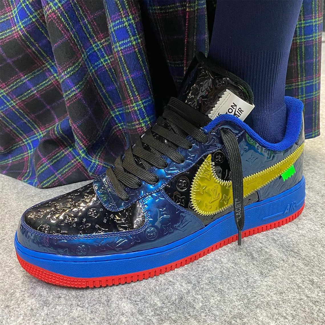 Tenis nuevos a la vista: Louis Vuitton y Nike Air Force 1 lanzan