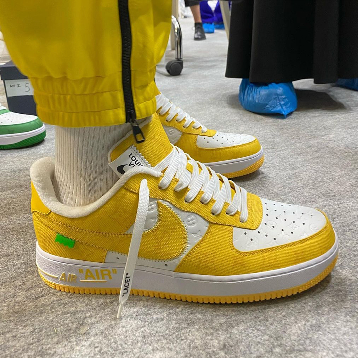 Las Nike Air Force 1 de Louis Vuitton blancas son la joya de la