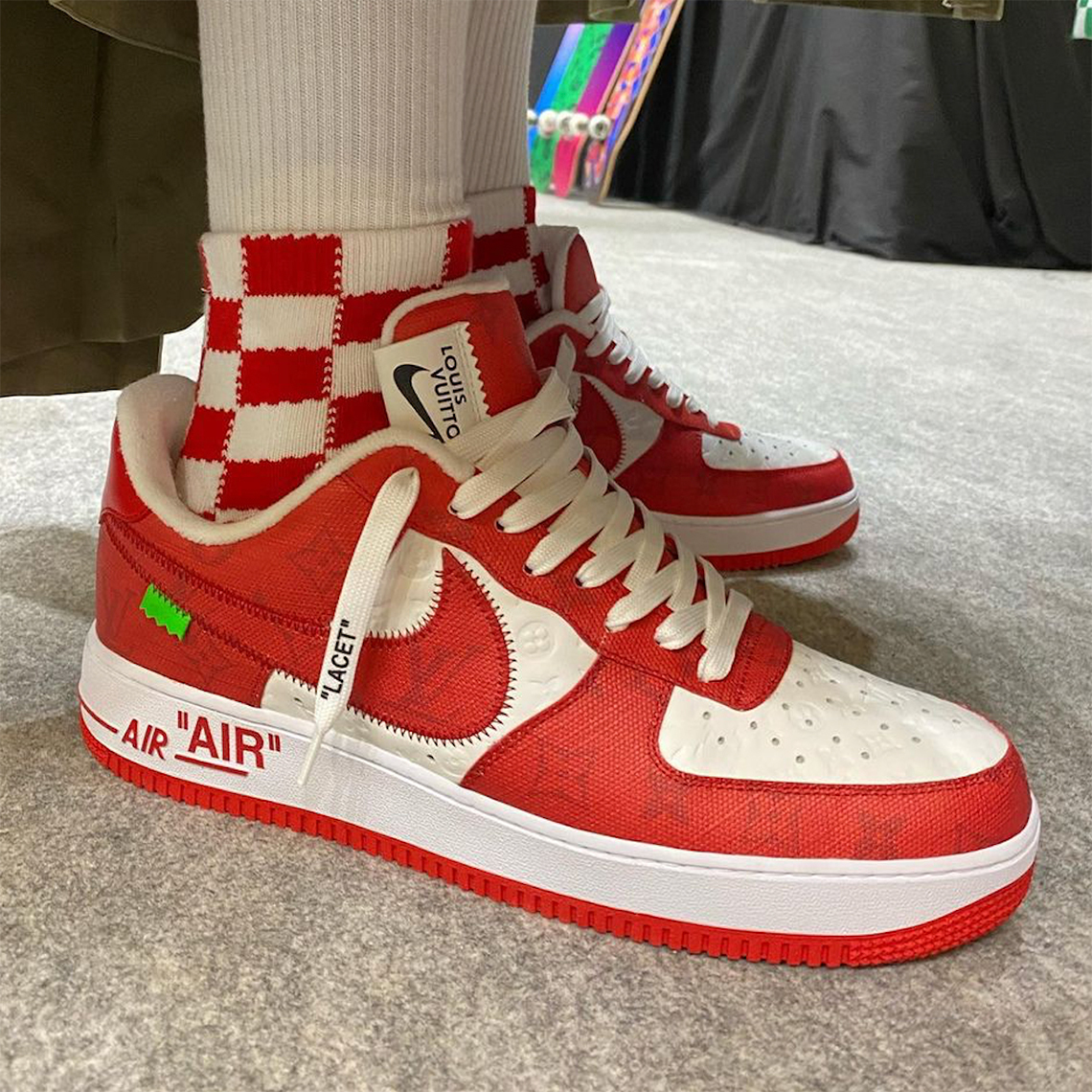 Las Nike Air Force 1 de Louis Vuitton y Virgil Abloh van a ser las  zapatillas más deseadas de 2021