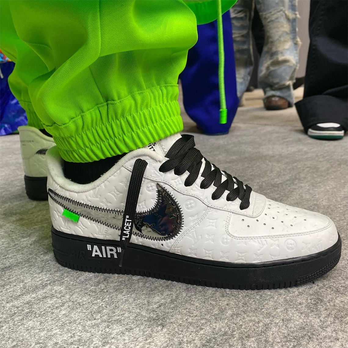 Louis Vuitton x Nike Air Force 1: Virgil Abloh une gigantes