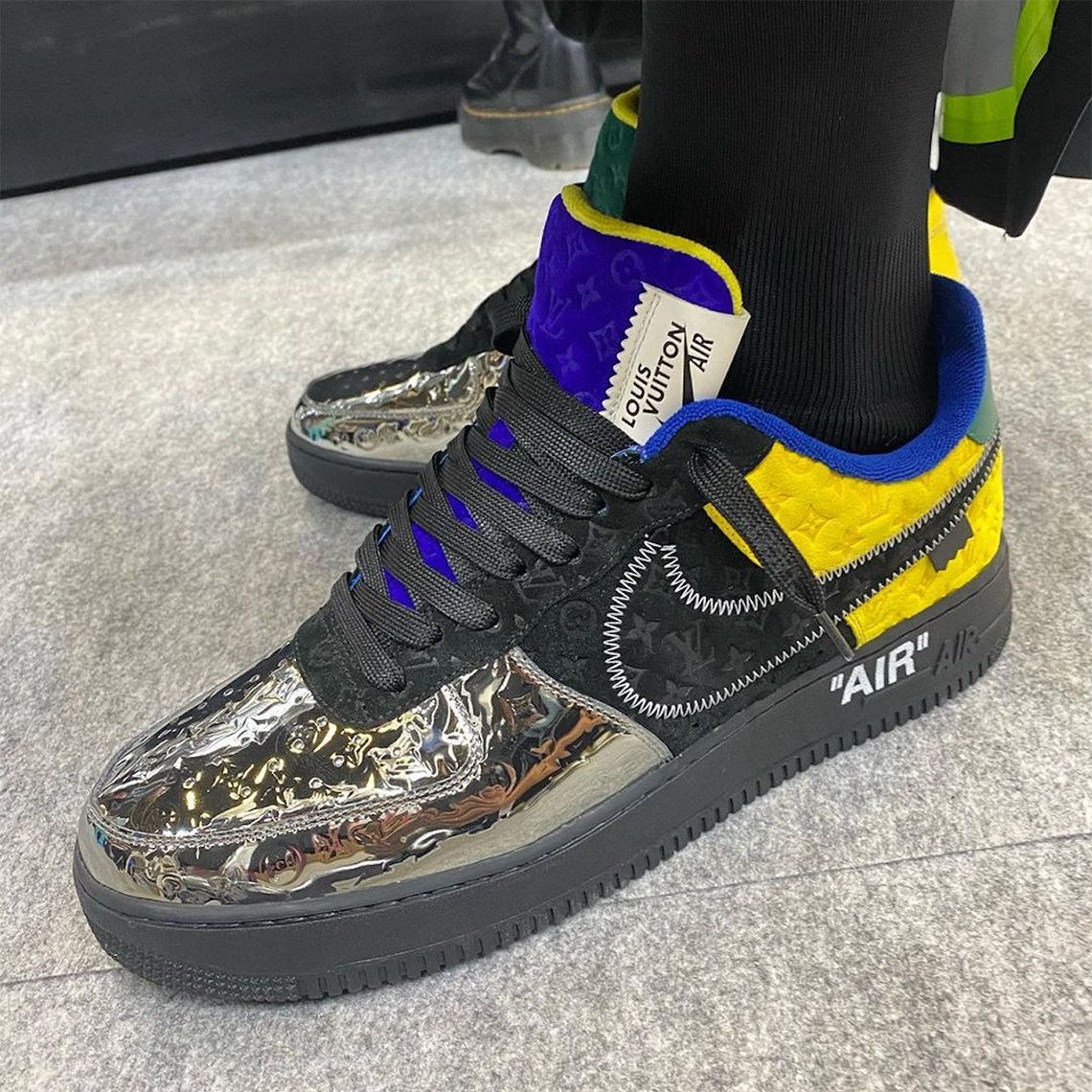 Llega la esperada collab entre Louis Vuitton y Nike con una Air Force 1 de  lujo