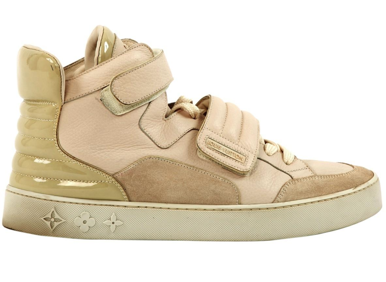 Luis Vuitton Natural Pre Owned Beige Rubber Luis Vuitton Natural Pre Owned Beige Rubber