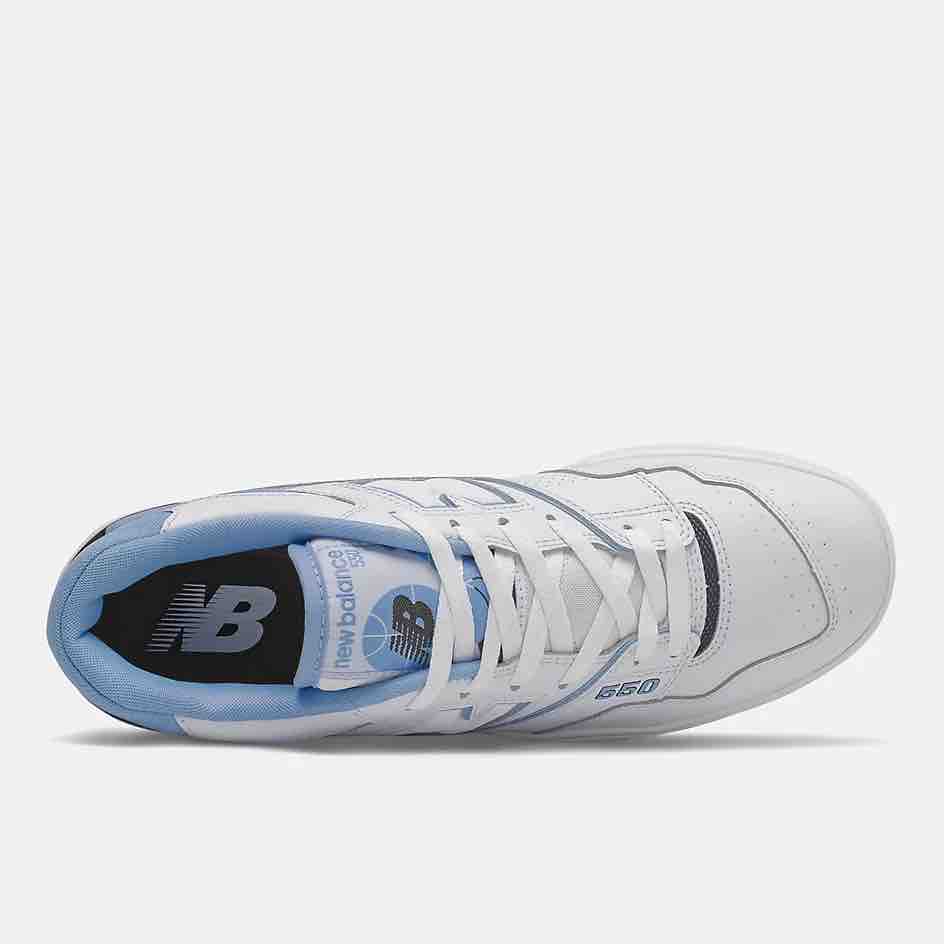 New balance 550 azul hot sale claro