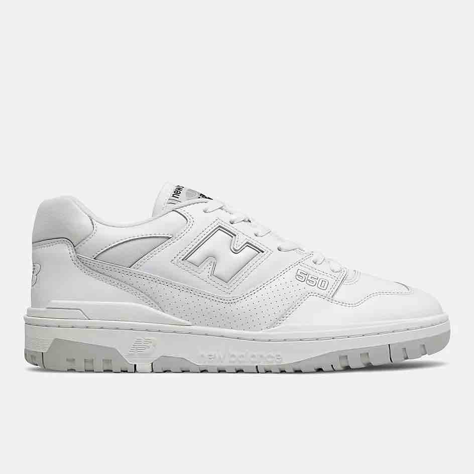 New Balance 550 lanzamientos 2022 blancas grises