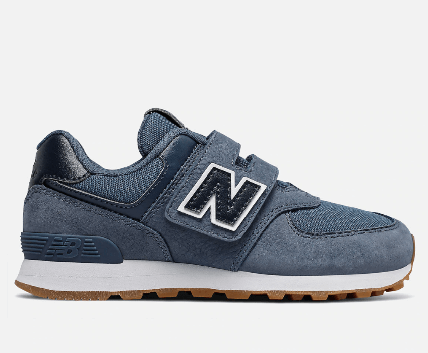 New Balance Hook and Loop 574 premium para niño y niña