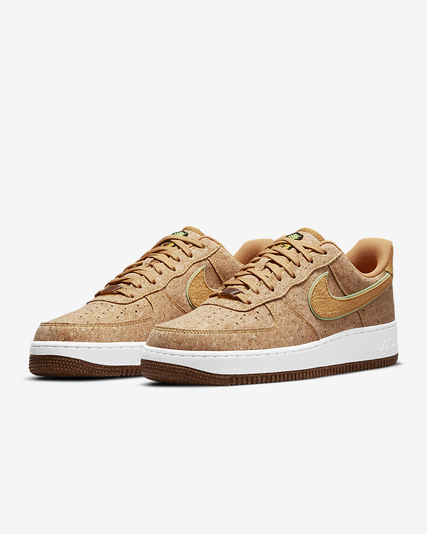 🥇Nuevas Nike Air Force 1 07 Premium Pineapple Cork 2021 | zapatillasysneakers.com