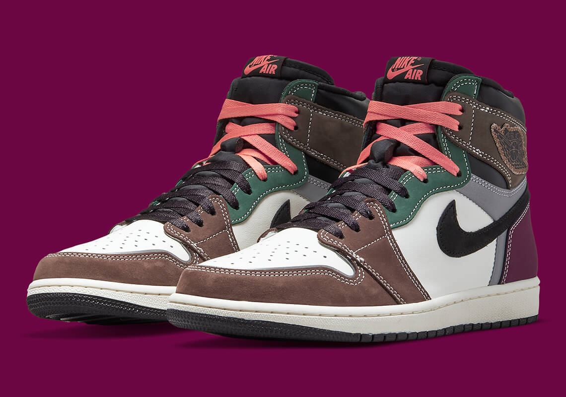 Jordan sales 1 marron