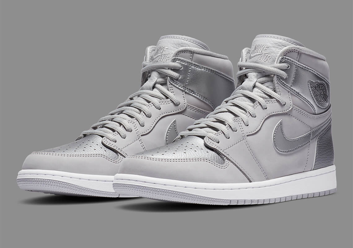 jordan retro 1 gris con negro