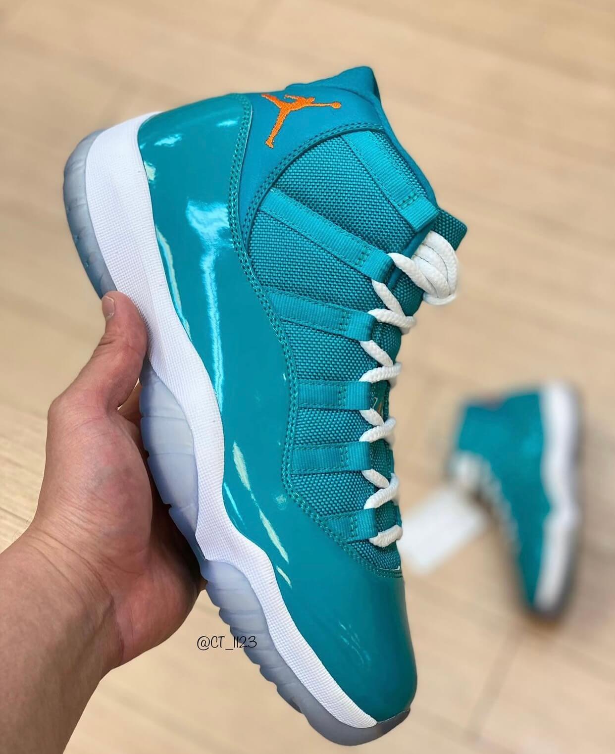 sufrir Convertir mimar Así serían las resfrescantes Air Jordan 11 'Miami Dolphins' |  zapatillasysneakers.com