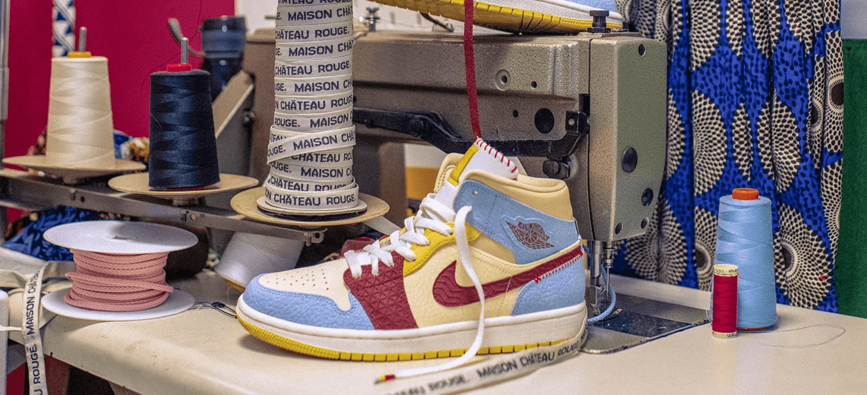 🥇AIR JORDAN I Mid SE Fearless Maison Château Rouge |  zapatillasysneakers.com