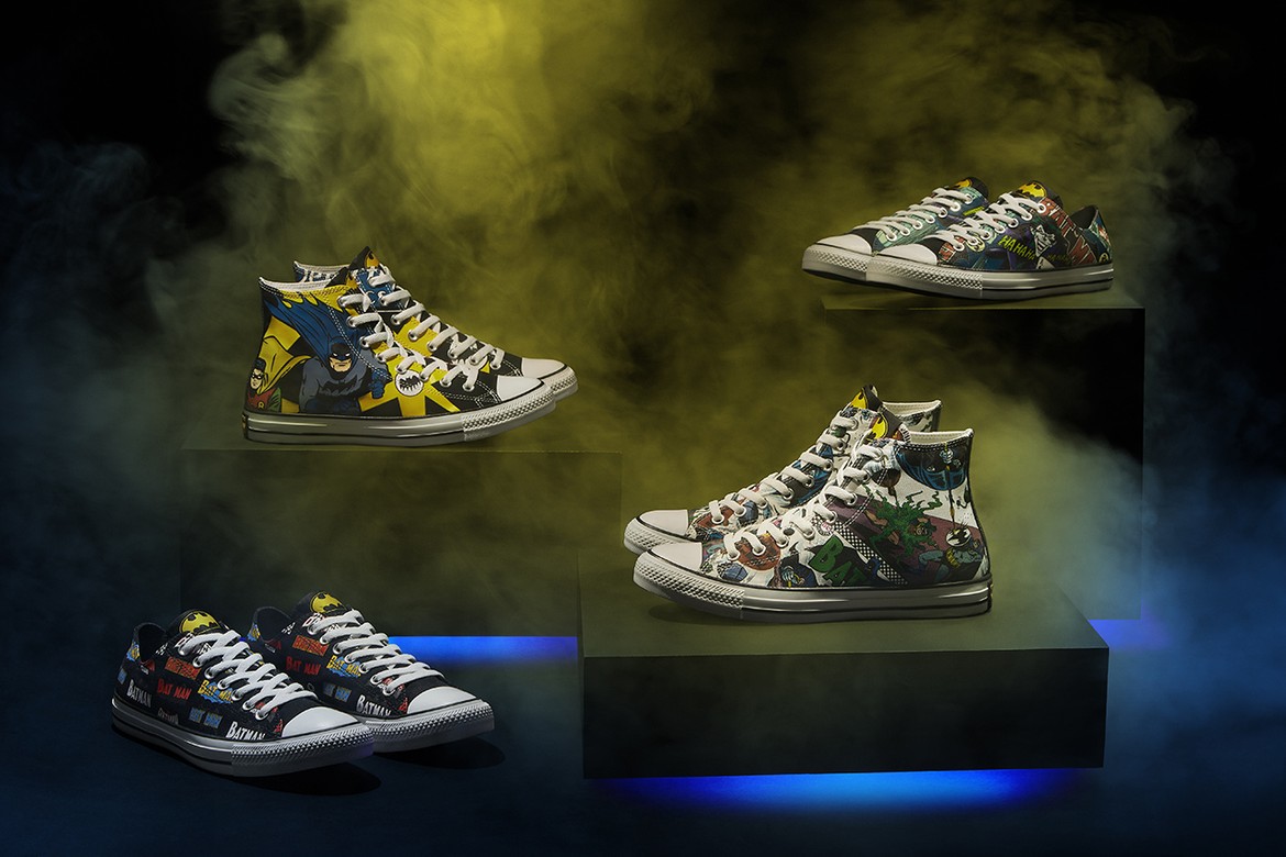 80 aniversario BATMAN Converse x Batman CHUCK TAYLOR STARS