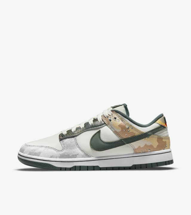 🥇Flipa con las nuevas Nike Dunk Low Sail Multi-Camo 2021|  zapatillasysneakers.com