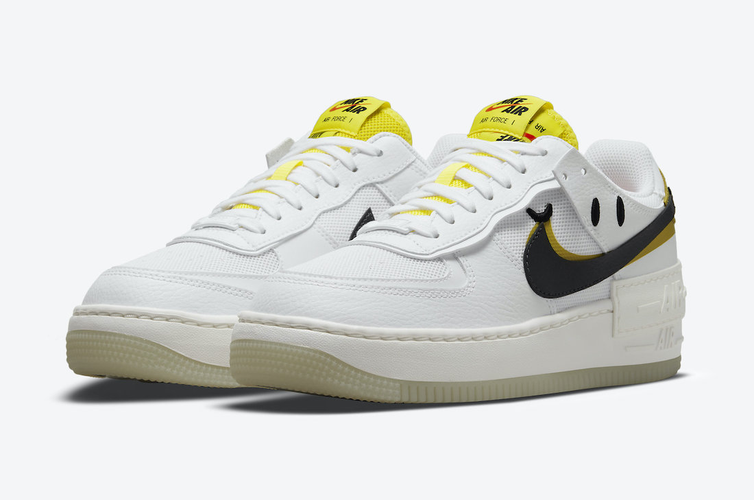 ALEGRA LAS AIR FORCE 1 SHADOW CON SMILEY zapatillasysneakers.com