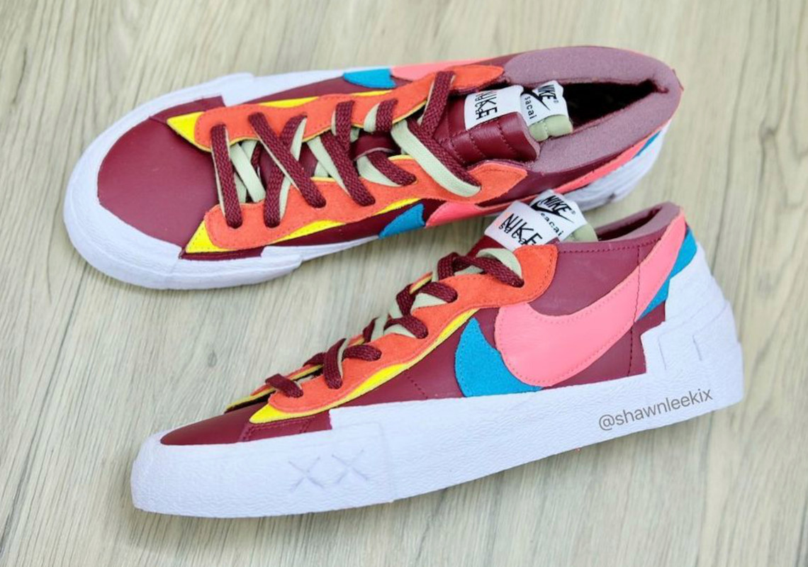 NIKE - 24.5cm KAWS × sacai × Nike Blazer Low の+spbgp44.ru