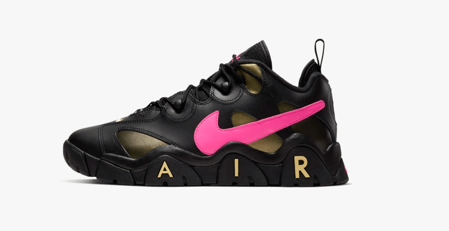 Nike AIR BARRAGE Low Pink Blast Infinite Gold 2020