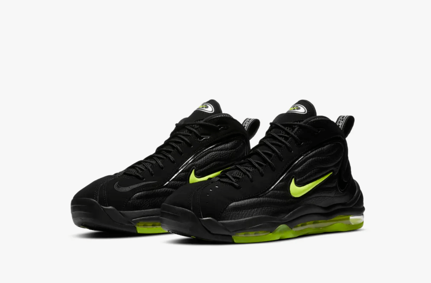 🥇 Nike Air MAX Uptempo Black Volt ++ TOP TOP++ | zapatillasysneakers.com