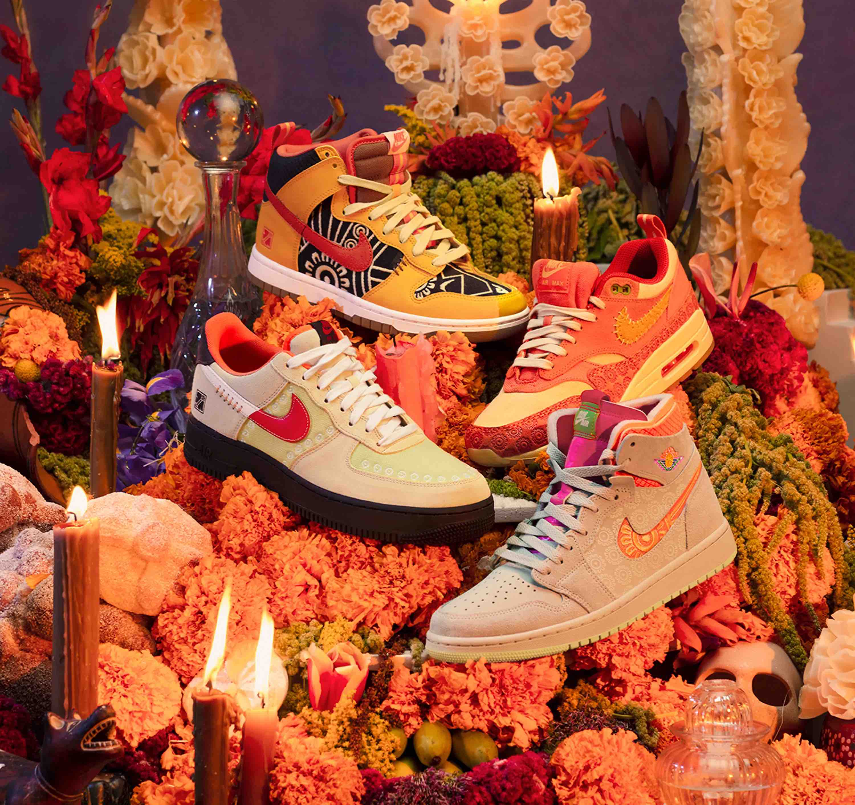 Modelos de Nike celebrar el DE LOS MUERTOS 2022 zapatillasysneakers.com