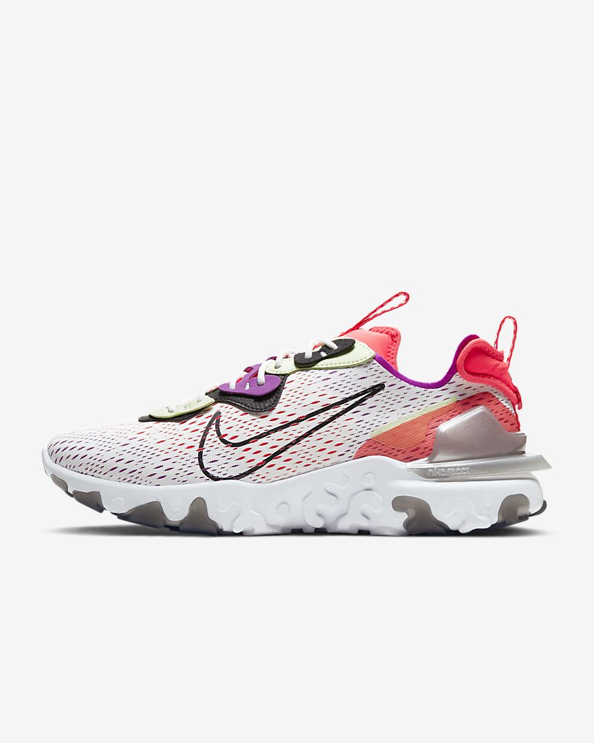 nike react noir rose