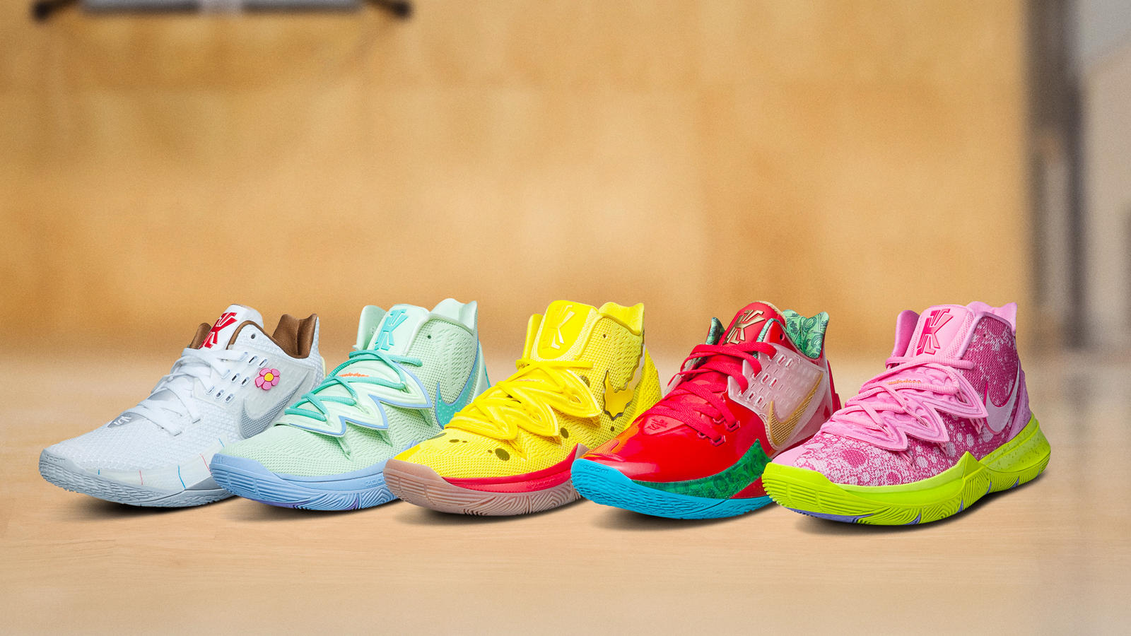 Colecci n Nike Bob Esponja y Kyrie Irving 2019