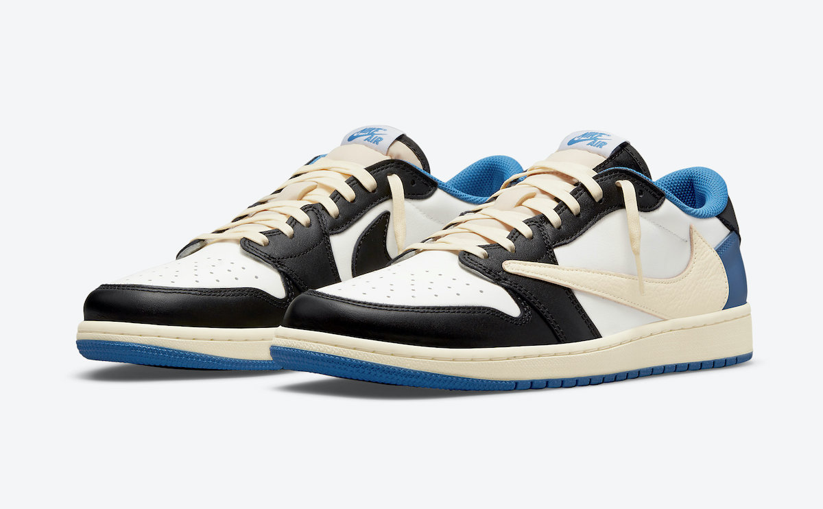 🥇Fragment x TRAVIS Air Jordan 1 Low 2021 | zapatillasysneakers.com