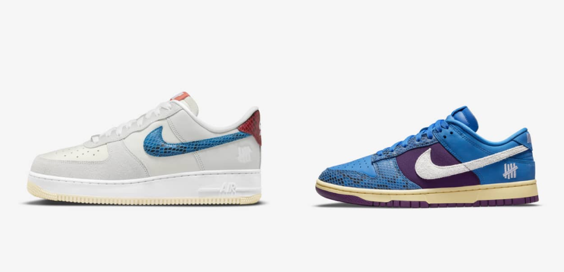 UNDEFEATED DUNK VS AIR FORCE 1 zapatillasysneakers