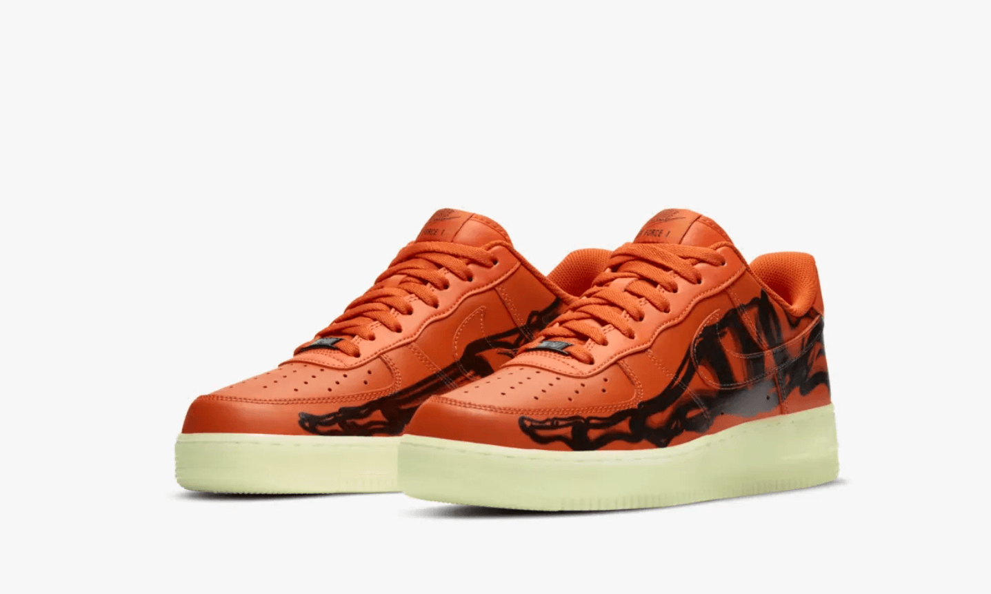 🥇 NIKE Air SKELETON Orange ++ | zapatillasysneakers.com