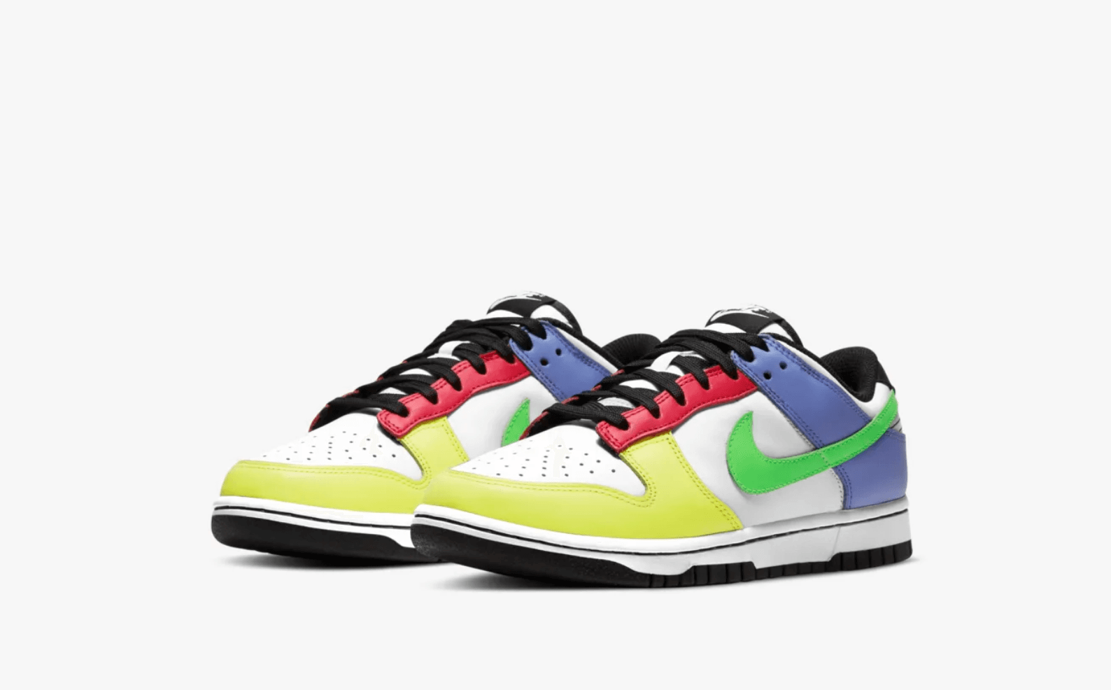 🥇NIKE Dunk Low White Multicolor Green Strike ++ TOP++ |  zapatillasysneakers.com