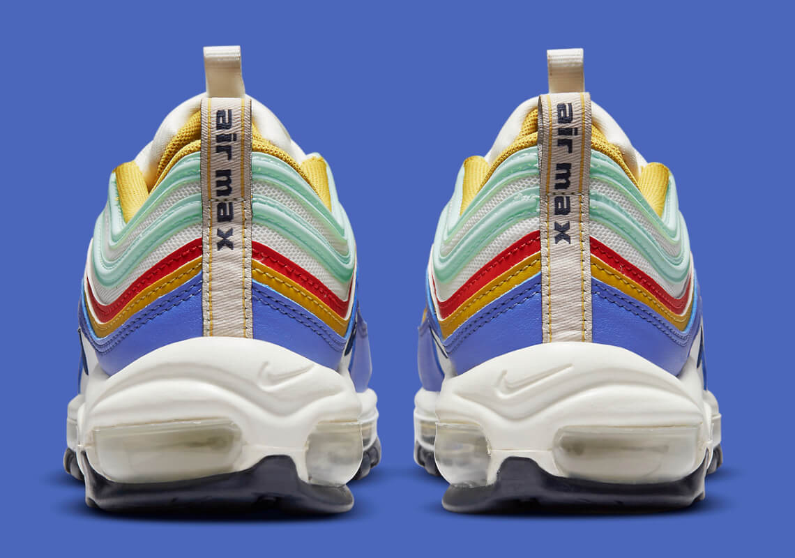 6. "Nike Air Max 97 Custom Sneakers with Nail Art" - wide 5