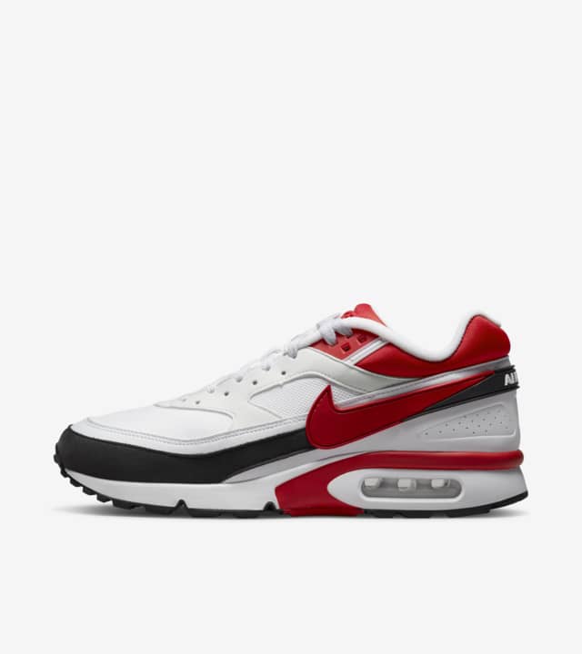 Nike Air Max BW White and Sport Red
