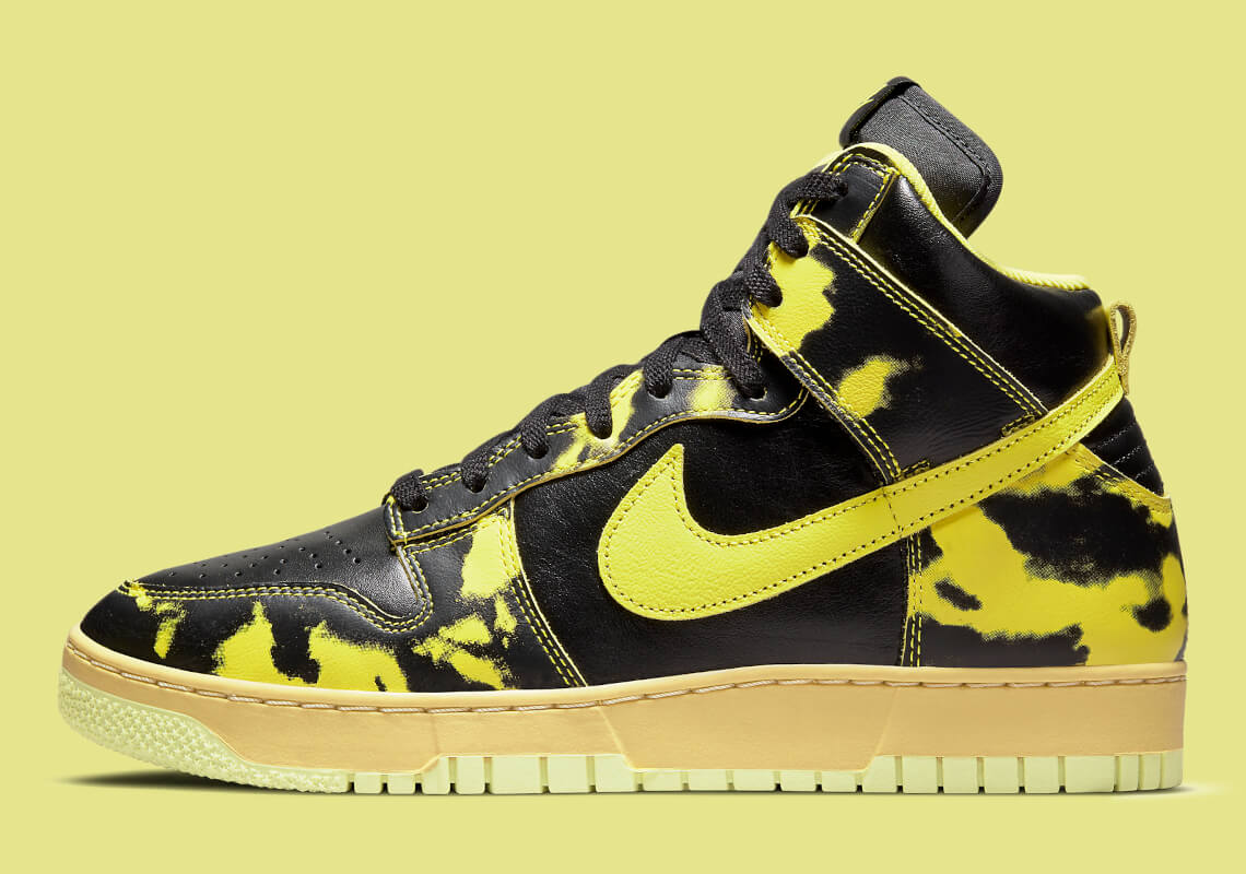 zapatillas Nike Dunk High 1965 "Yellow Acid Wash" 2021