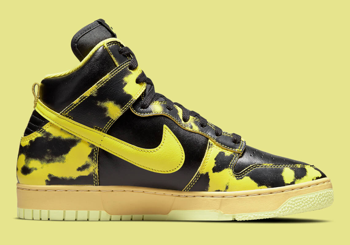 zapatillas Nike Dunk High 1965 "Yellow Acid Wash" 2021