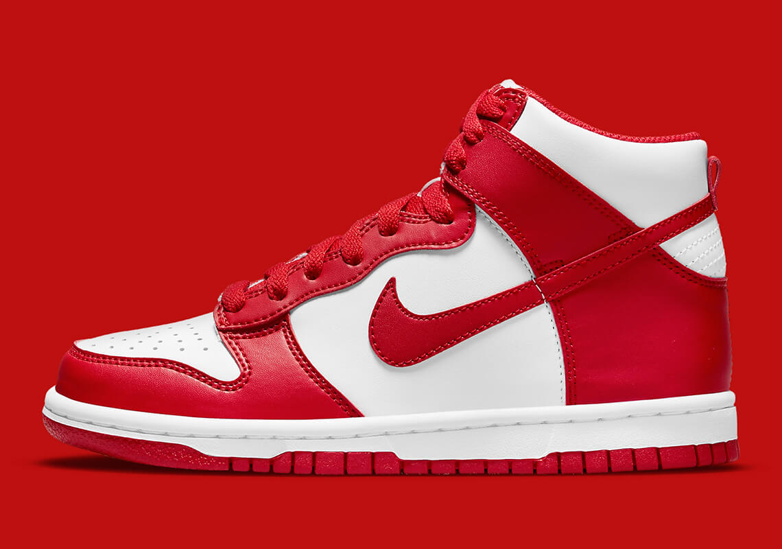 Zapatillas Nike Dunk High GS Red University 