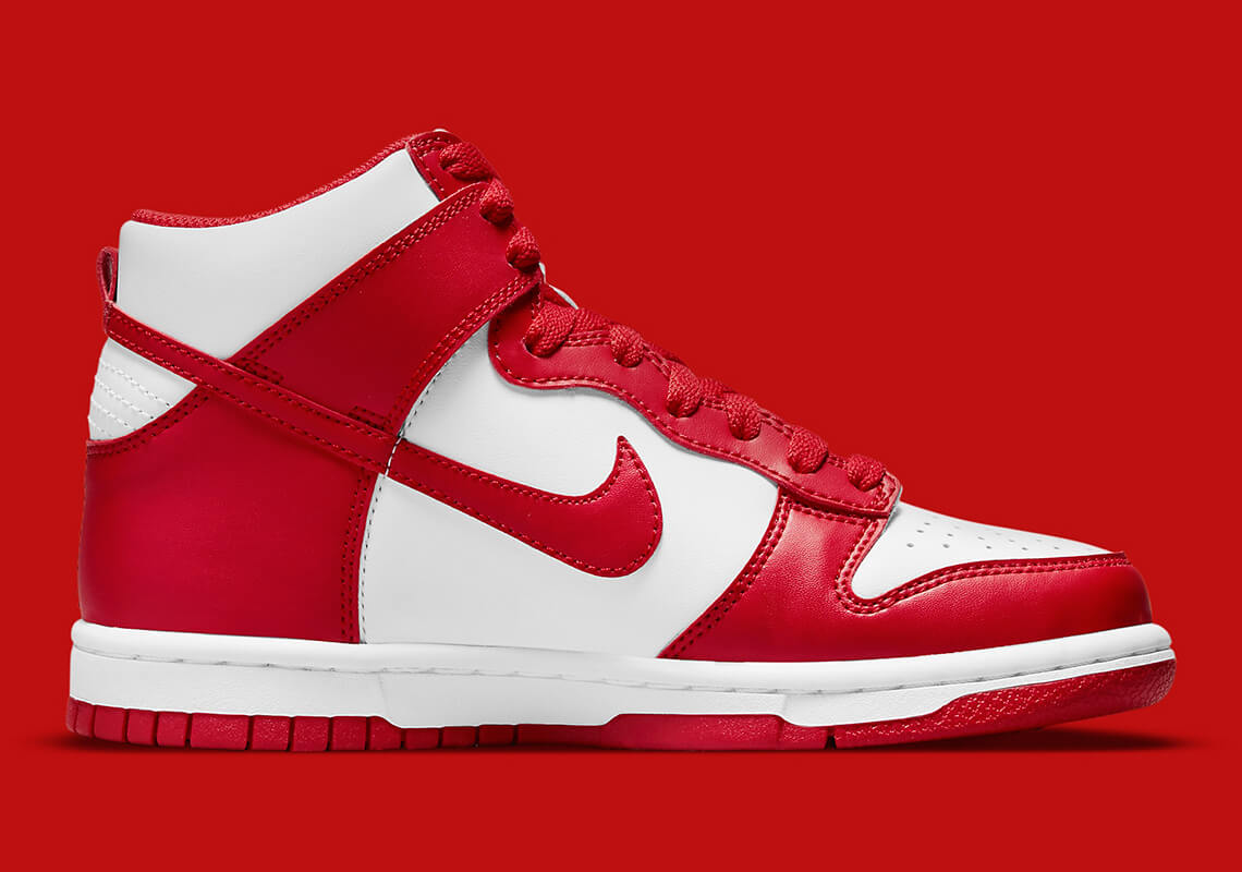 Zapatillas Nike Dunk High GS Red University 