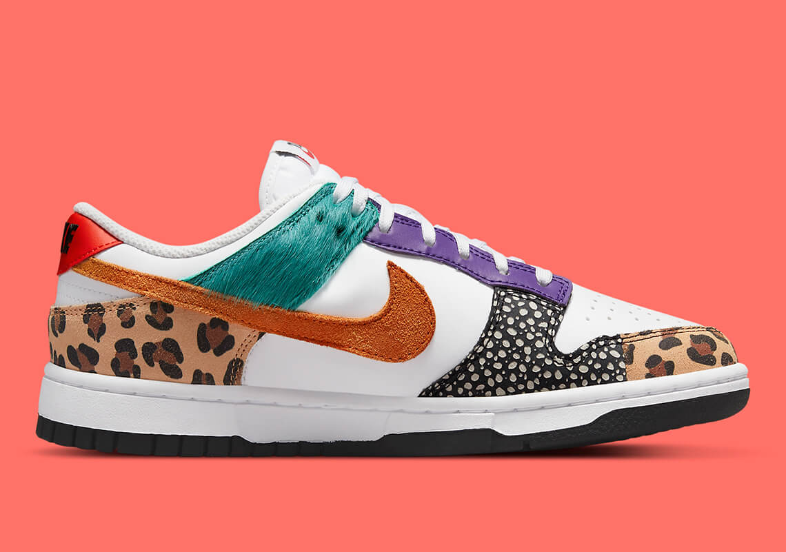 Nike Dunk Low SE "Animal", zapatillas 2022