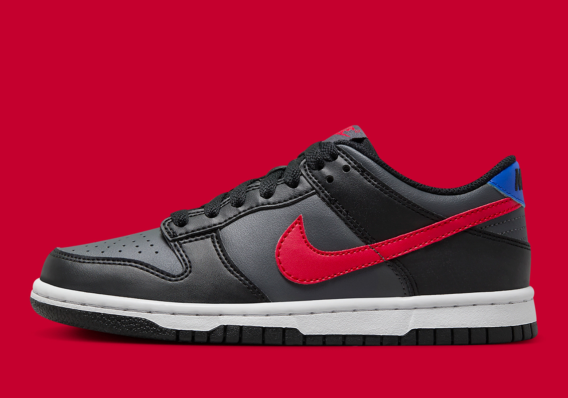 Zapatillas Nike Dunk Low GS Spider man black grey Zapatillas Nike Dunk Low GS Spider man black grey