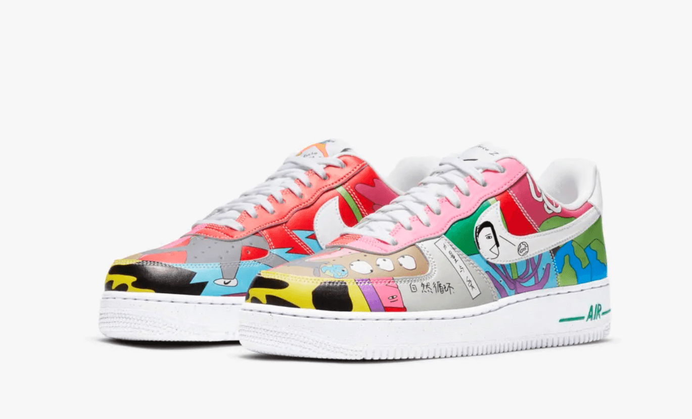Nike Air Force 1 flyleather Rouhan Wang 2020 Nike Air Force 1 flyleather Rouhan Wang 2020