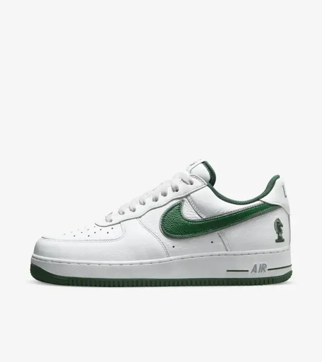 Air Force 1 Low True White and Deep Forest - Lebron James