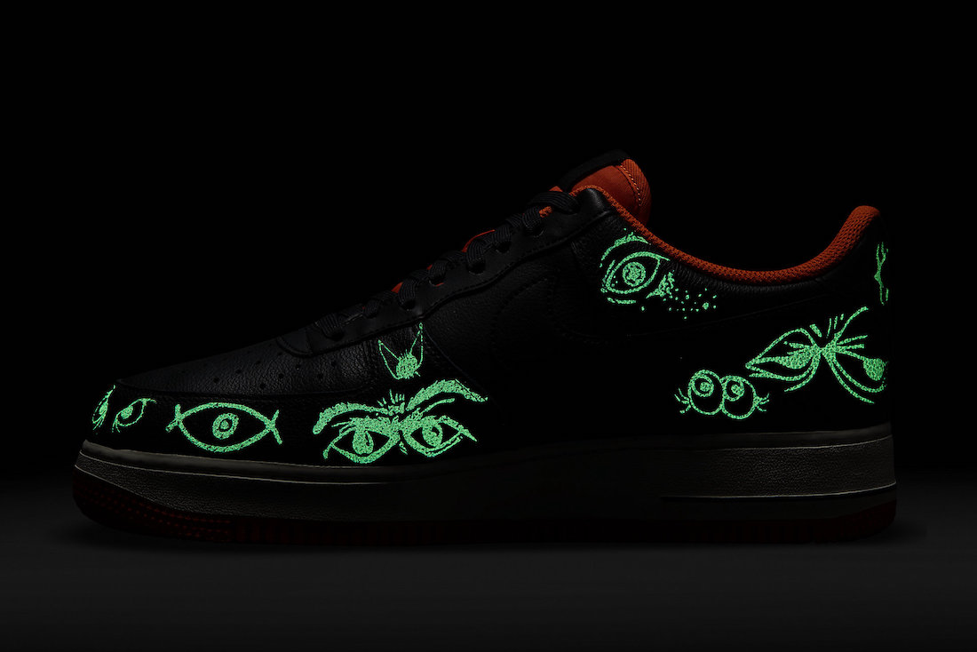 desastre Cooperativa Contando insectos 🥇 ESTAS AIR FORCE 1 HALLOWEEN BRILLAN EN LA OSCURIDAD  zapatillasysneakers.com