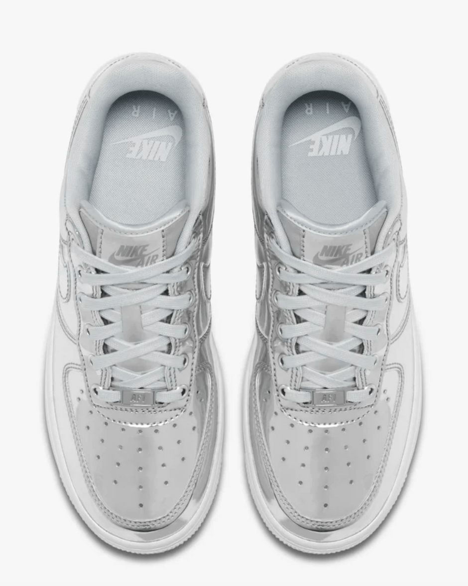 Air Force 1 Chrome ¡AF1 color PLATA! |