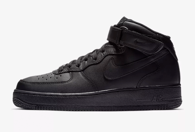 Мужские кроссовки air force 1. Nike Air Force 1 High Black. Nike Air Force 1 черные. Nike Air Force 1 High черные. Nike Air Force 1 Mid 07.