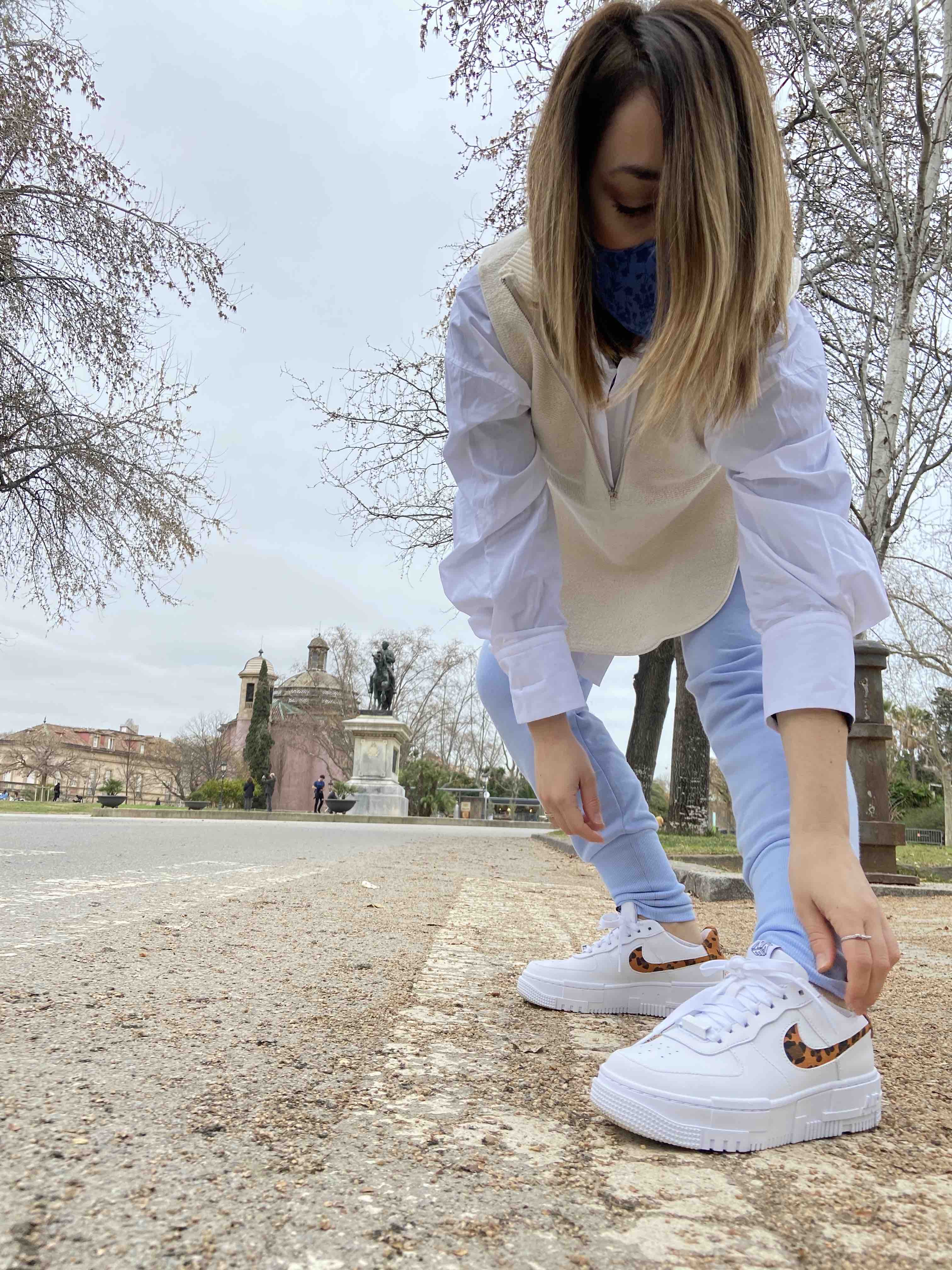 🥇 ANIMAL PRINT EN TUS AIR FORCE 1 PIXEL combina todo