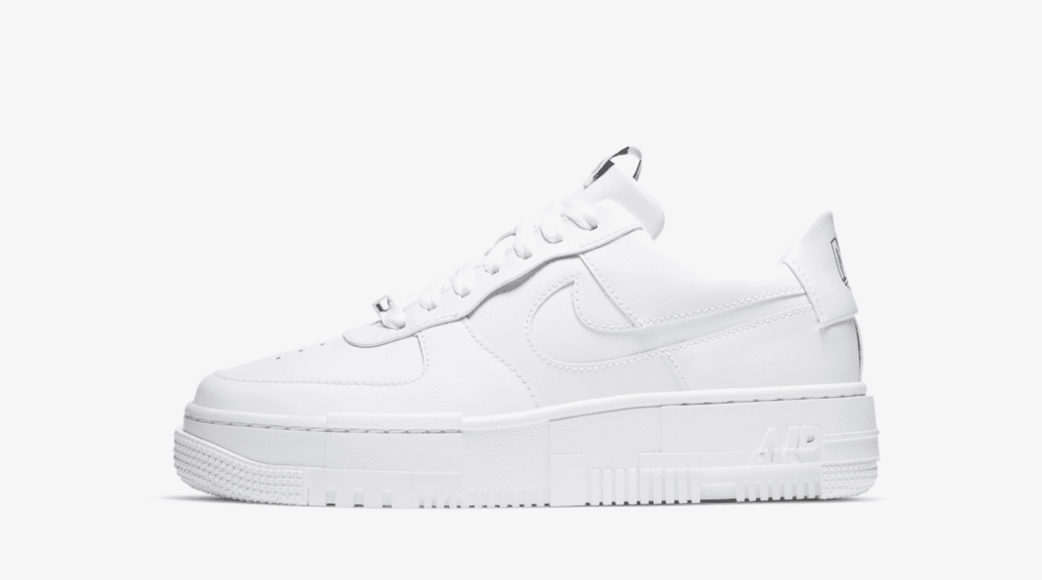 zapatillas Nike Air Force 1 Pixel White (blanco) 2020 zapatillas Nike Air Force 1 Pixel White (blanco) 2020