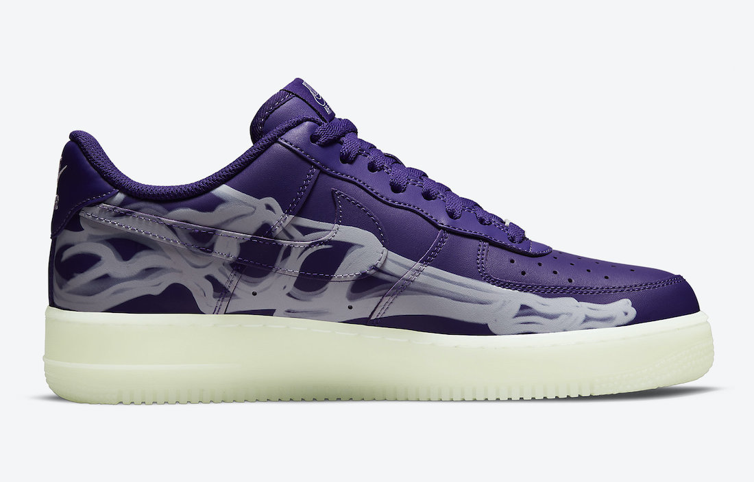 Nike Air Force 1 “Purple Skeleton”