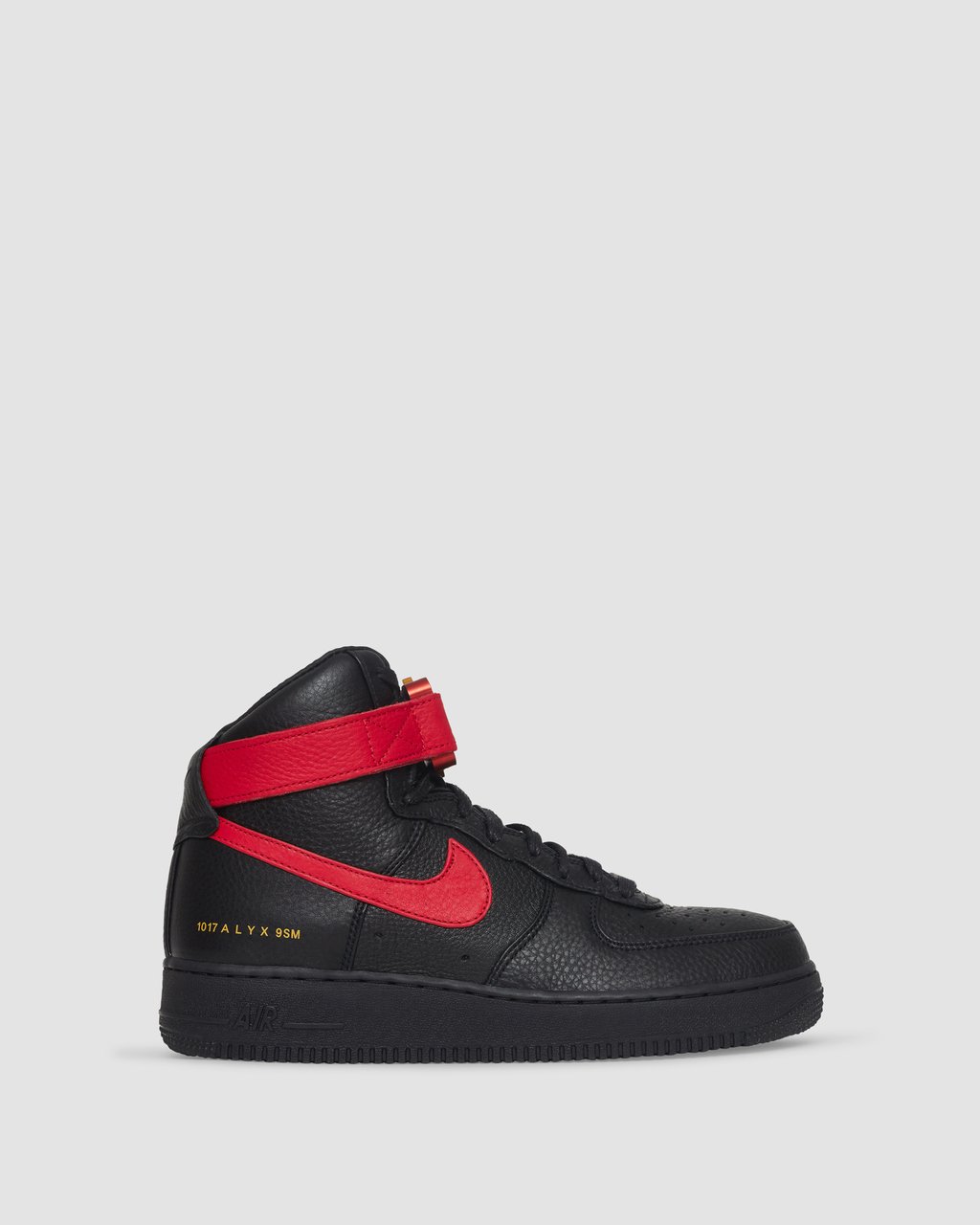 zapatillas Nike Air Force 1 x Alyx Black and University Red y Red and Black 2021