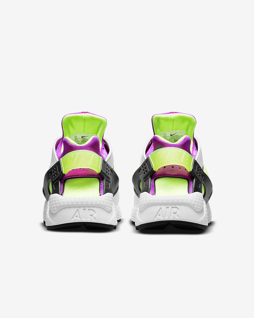 Nike Air Huarache amarillo neon magenta